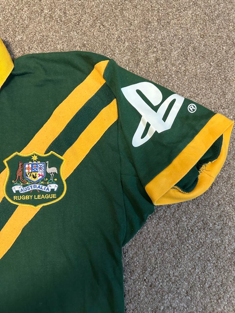 【レア】Australia rugby kangaroosラガーシャツ
