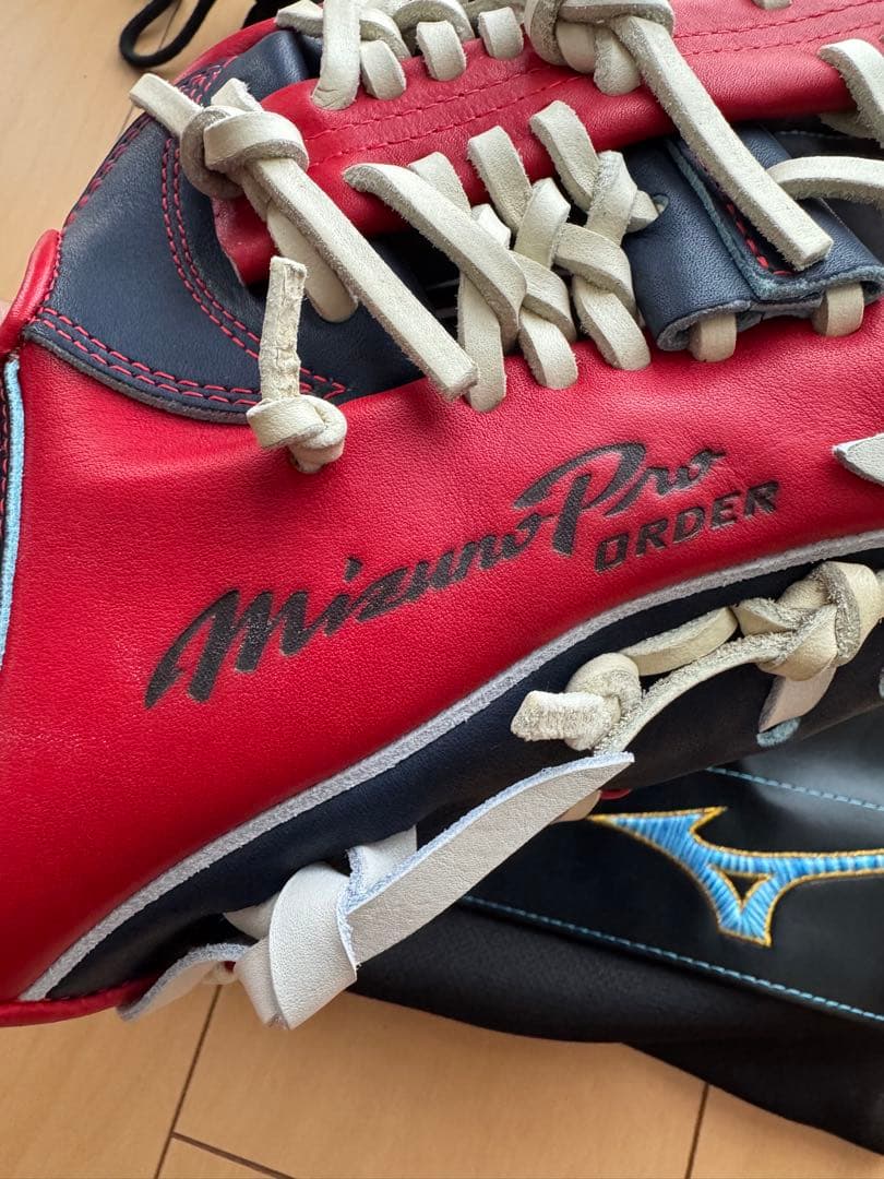 Mizuno Pro ダイバーシティブルー　軟式　内野手用　グローブ