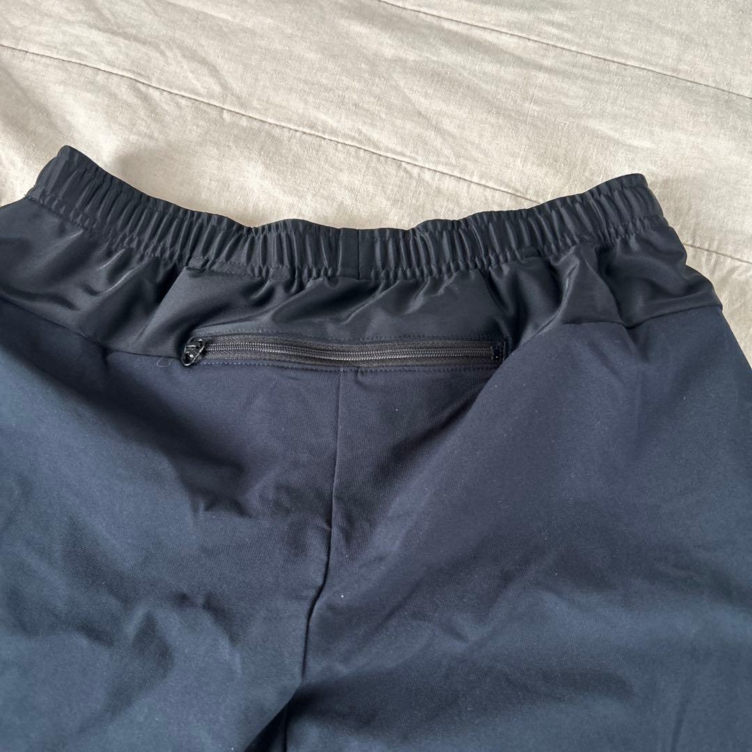 [カペルミュール] ポケッタブルストレッチハーフパンツ