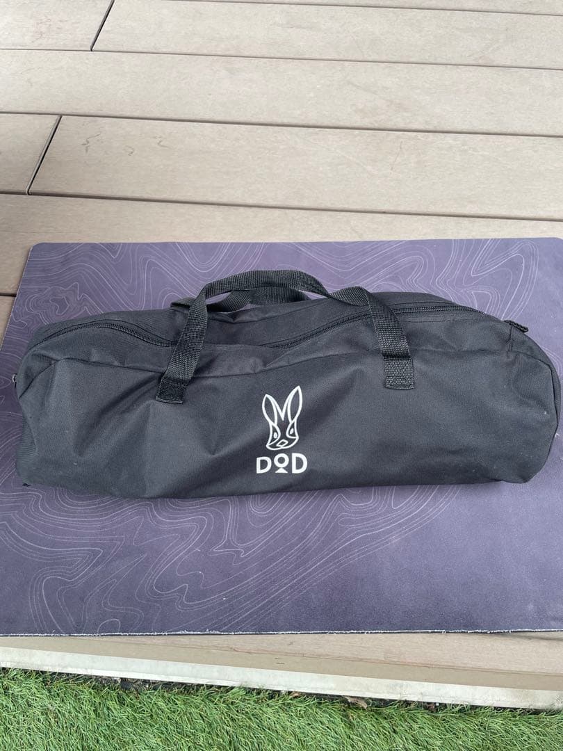 DOD バッグインベッド　ブラック　コット