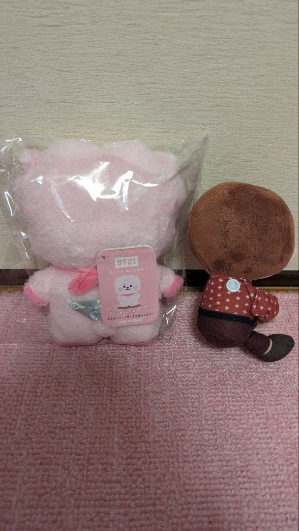 BT21 たっとん　ねとん　Lサイズ JIN セット