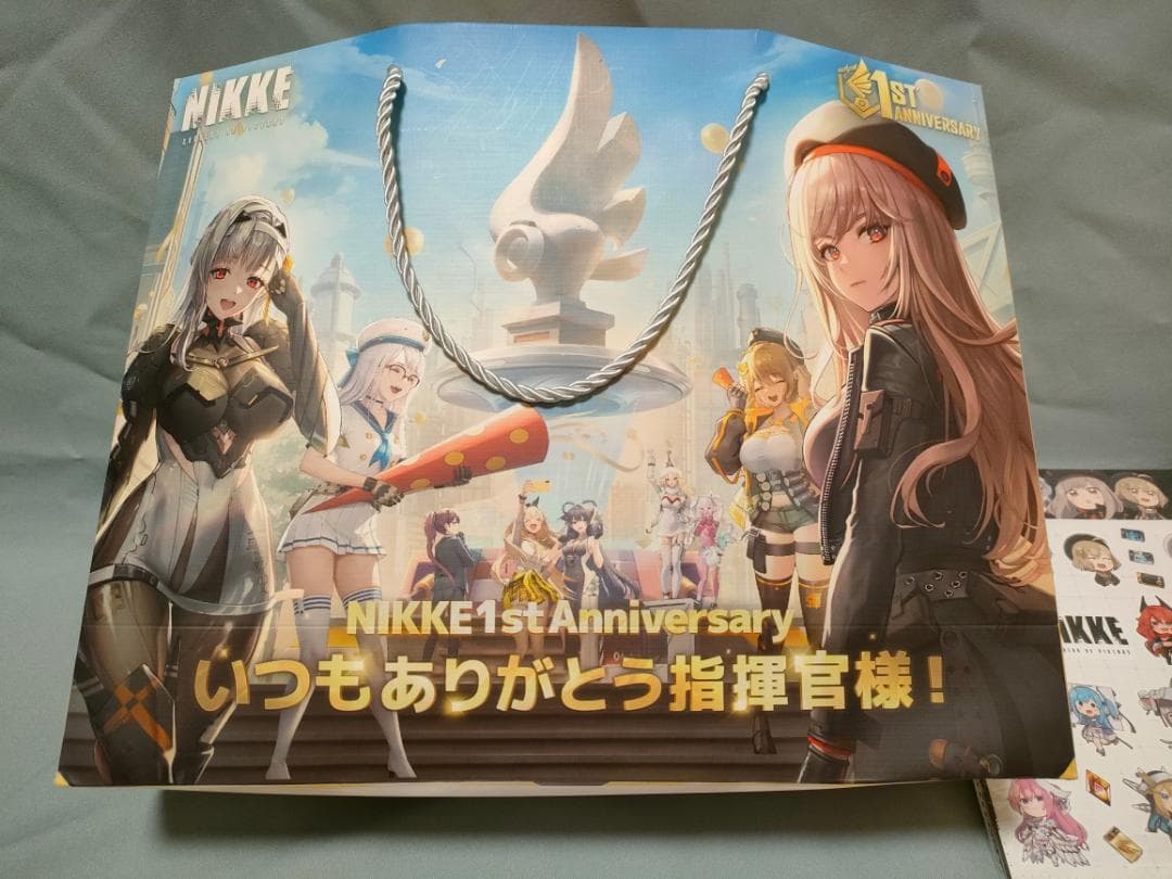 勝利の女神 NIKKE 1周年記念生放送 グッズセット