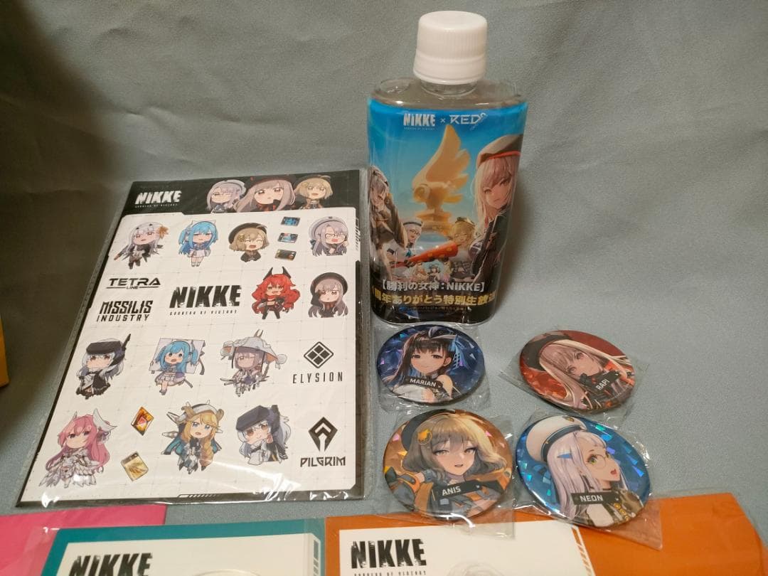 勝利の女神 NIKKE 1周年記念生放送 グッズセット