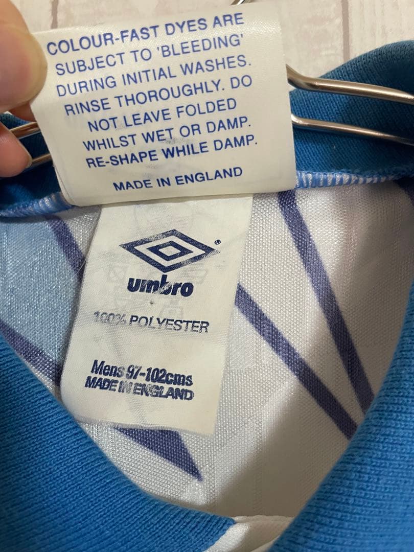 90s UMBRO ナポリ SSC Napoli ユニフォーム 英国製