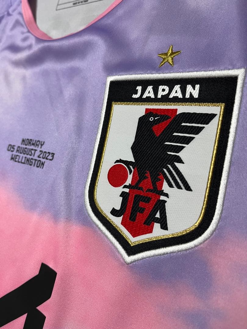 【新品未使用・正規品】2023W杯 女子日本代表 アウェイ 長谷川唯 サイズM