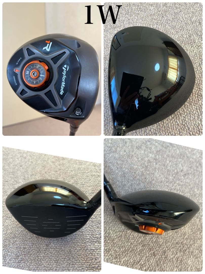 TaylorMade統一メンズゴルフクラブ12本セットキャディバッグ付