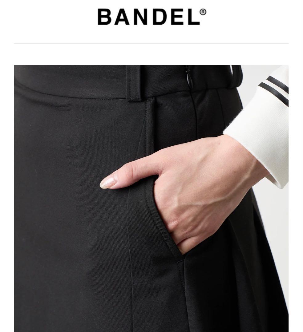 BANDAL GOLFブラック プリーツスカート　M