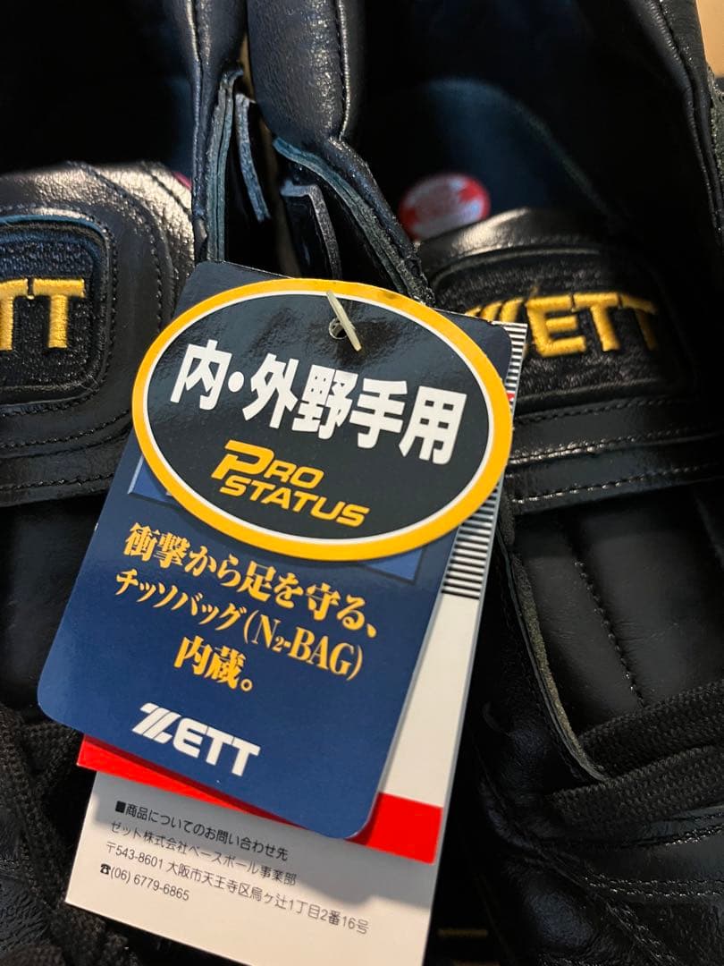 野球スパイク　プロステイタスＺＲ　28cm