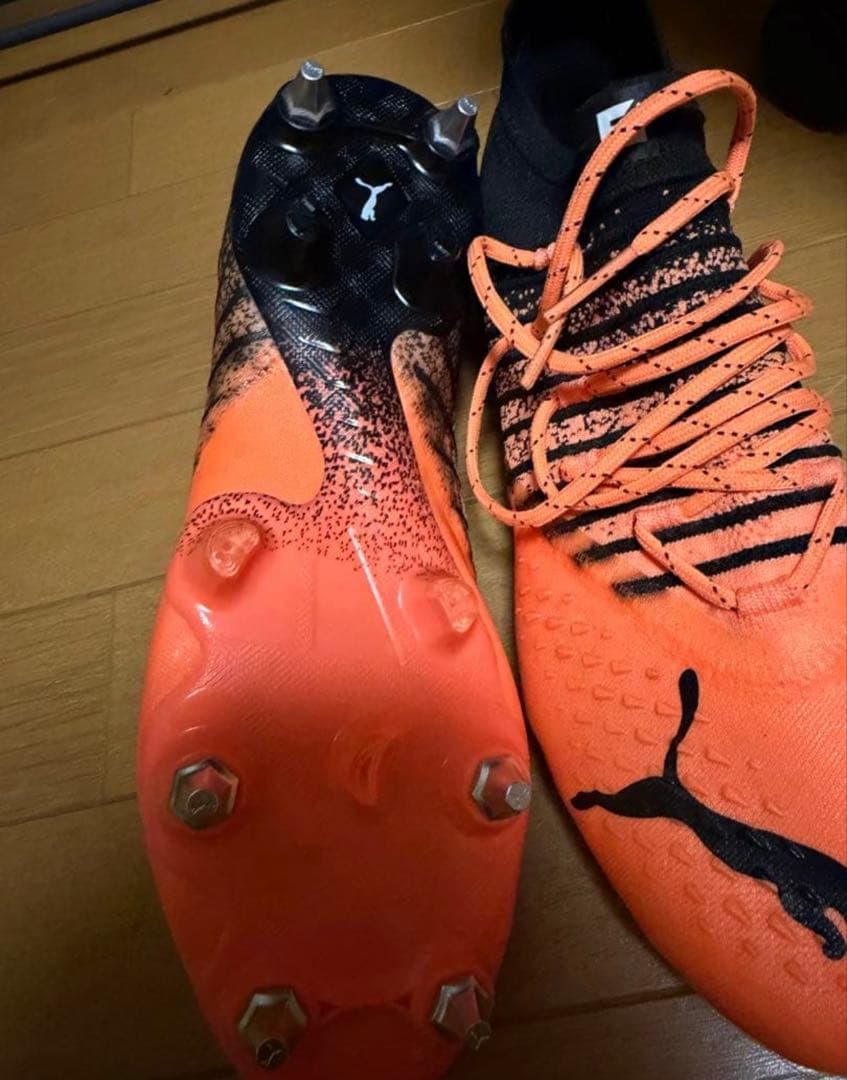 PUMA FUTURE サッカーシューズ スパイク オレンジ