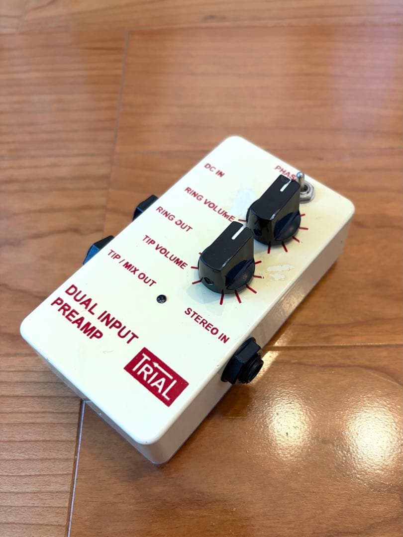 TRIAL DUAL INPUT PREAMP（Dual PU専用シールド付）