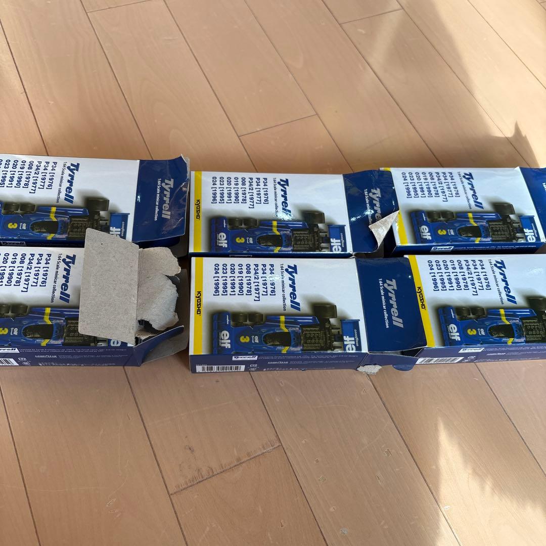 Tyrrell ミニカー 6台セット　KyoSHO 希少　ティレル　コレクション