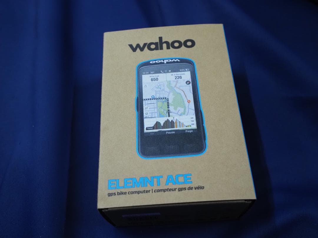 Wahoo ELEMENT ACE サイクルコンピューター 3.8インチ
