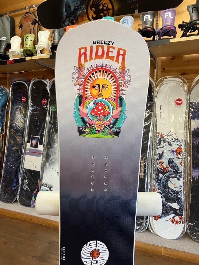 【新品】24-25 NEVER SUMMER BREEZY RIDER 142