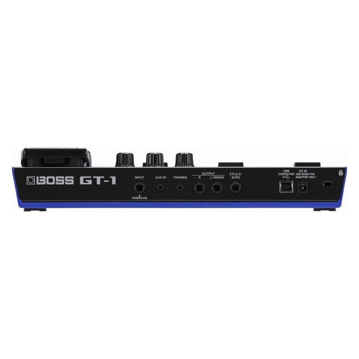 BOSS GT-1マルチエフェクターと純正ACアダプターPSA-100S2セット