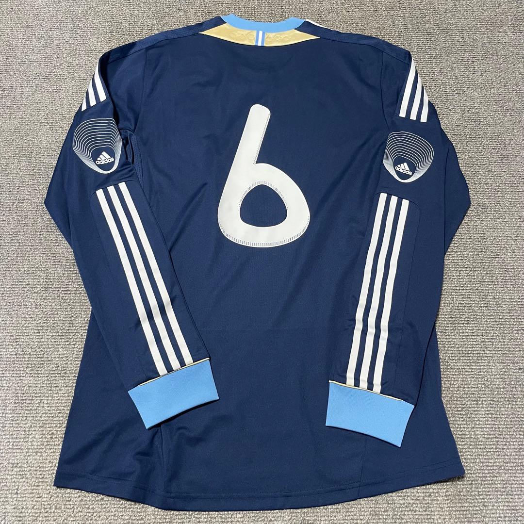12'アルゼンチン代表ユニフォームアウェイ長袖 #6エインセ 支給品 選手用