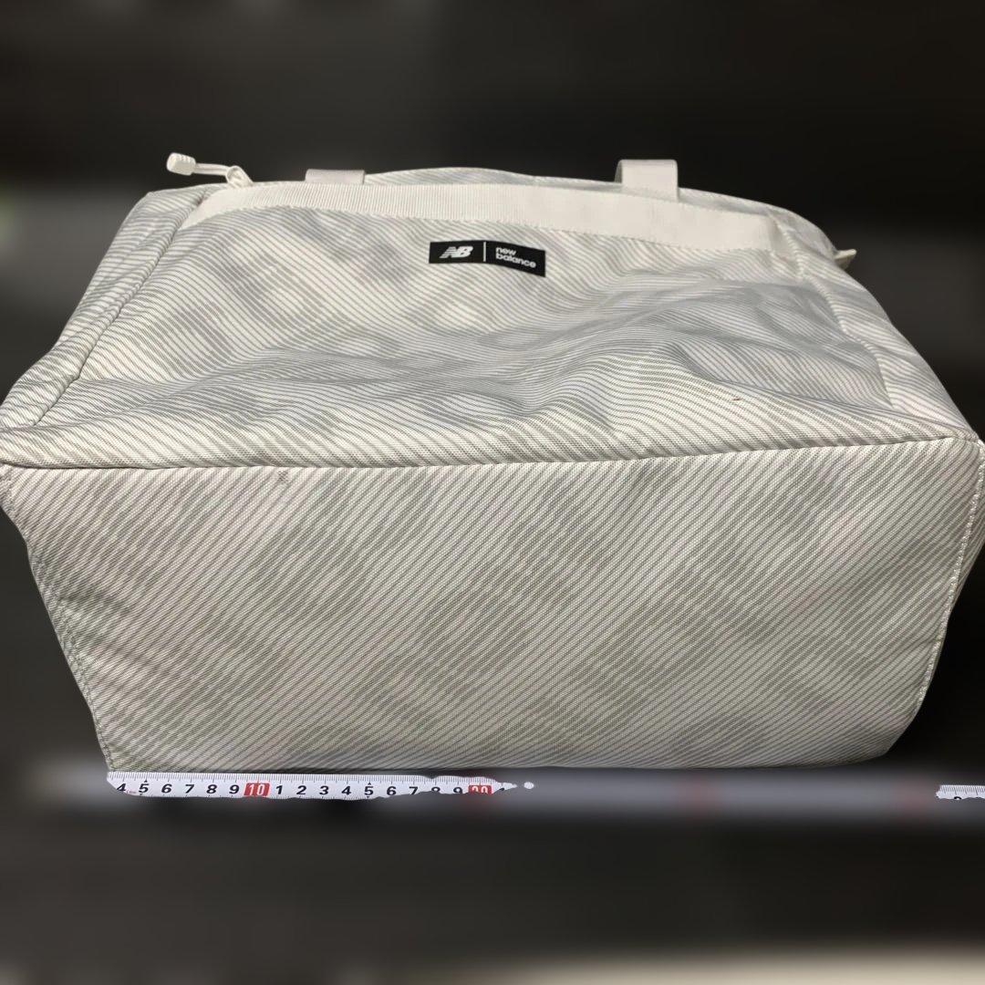 New Balance Golfストライプトートバッグ