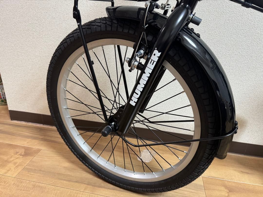 【新品】折りたたみ自転車　ハマー　HUMMER ブラック