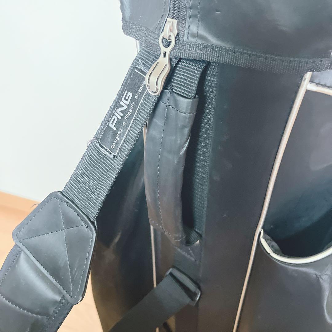 K215 美品 PING ピン TRAVERSEトラバース キャディバッグ