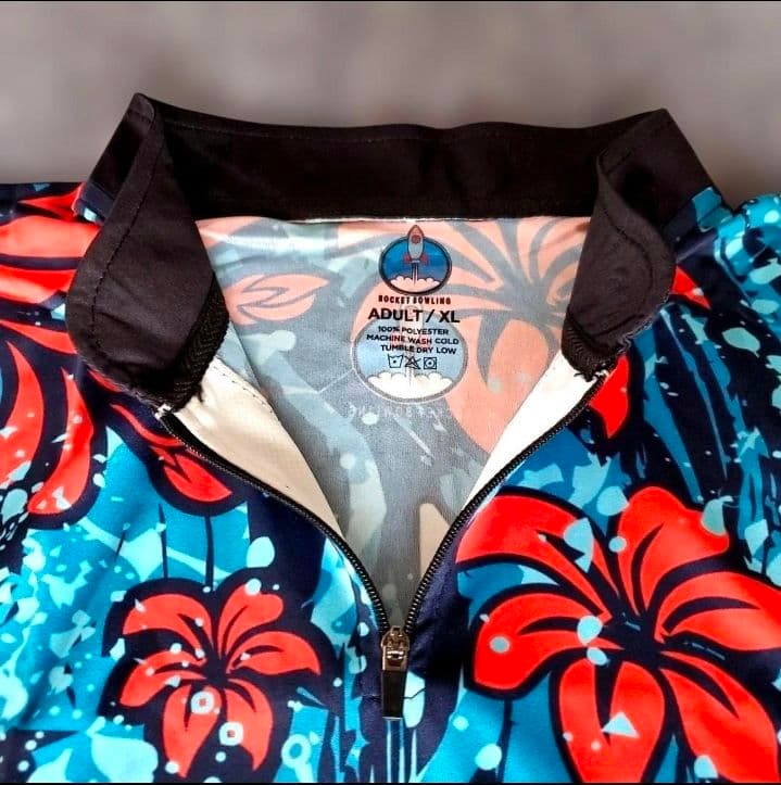 ✨新品✨モーティブ 【日本サイズ3L】　ブルー　大きめ　ロゴ入り　ボウリング