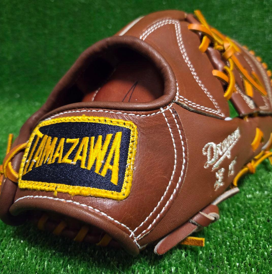 玉澤社製グローブ　中日ドラゴンズ星野仙一投手刺繍入り