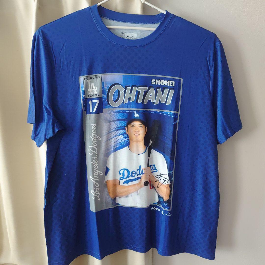 FOCO 大谷翔平 ドジャース Tシャツ XXL 青 新品 未使用 3枚セット