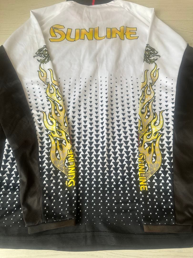 SUNLINE ハーフジップ シャツ　Lサイズ　サンラインSUW-04201CW
