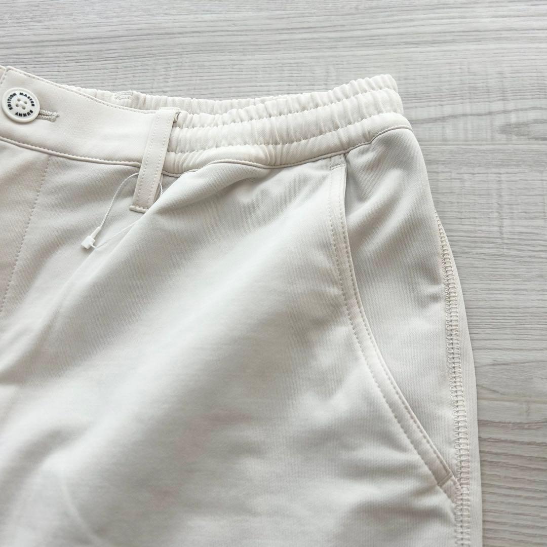 新品　マスターバニーエディション　パンツ　春夏　ストレッチ　オフホワイト　5