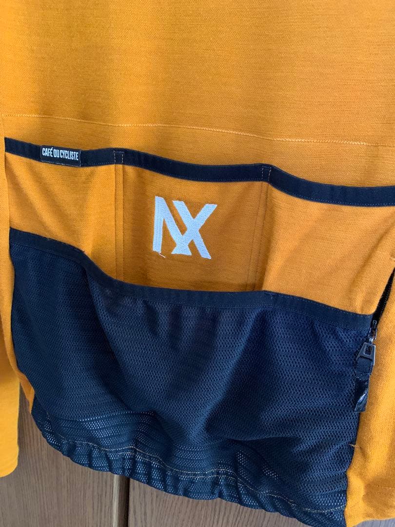 Cafe du Cycliste Irma XS サイクルジャージ オレンジ