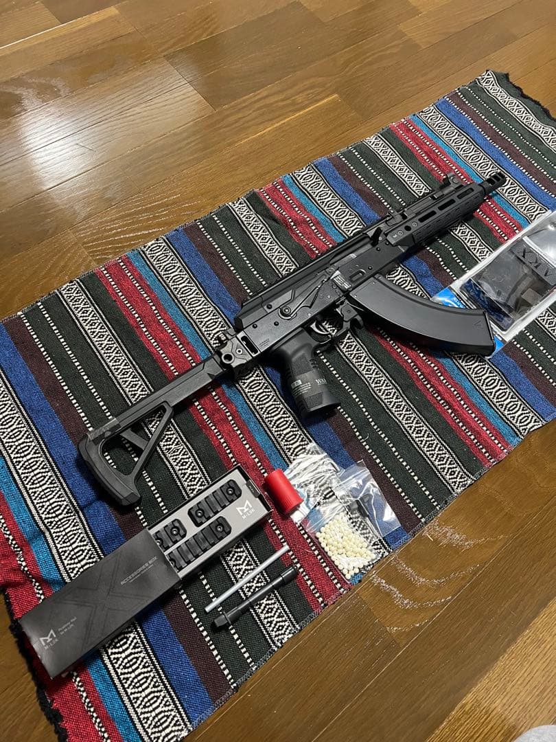 東京マルイ AKX エアガン スペアマガジン付き