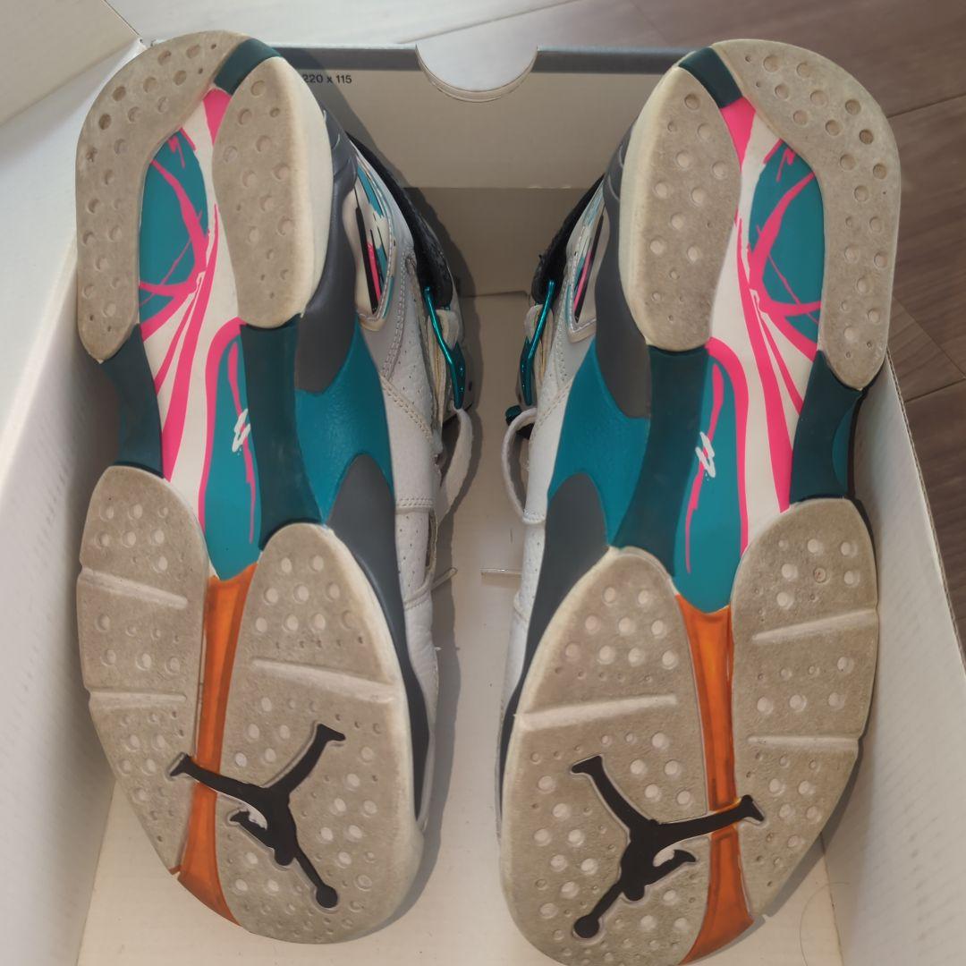 Air Jordan 8 ホワイト/マルチカラー