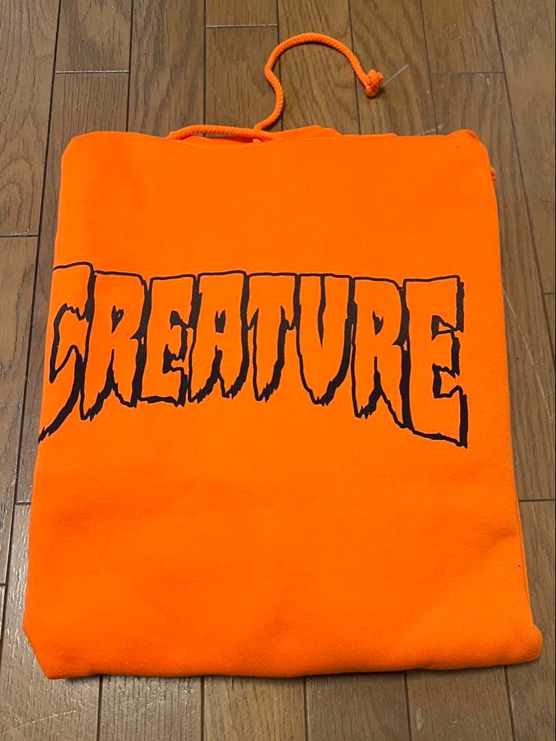 クリーチャー CREATURE LOGO OUTLINE HOODED XL