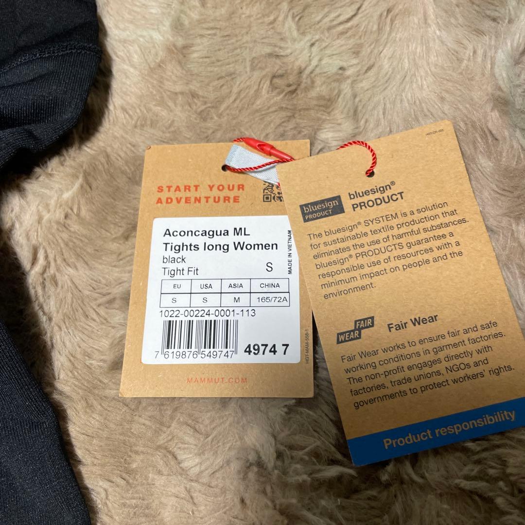 [マムート] レギンス アコンカグア ミッドレイヤー タイツ ロング ウィメンズ