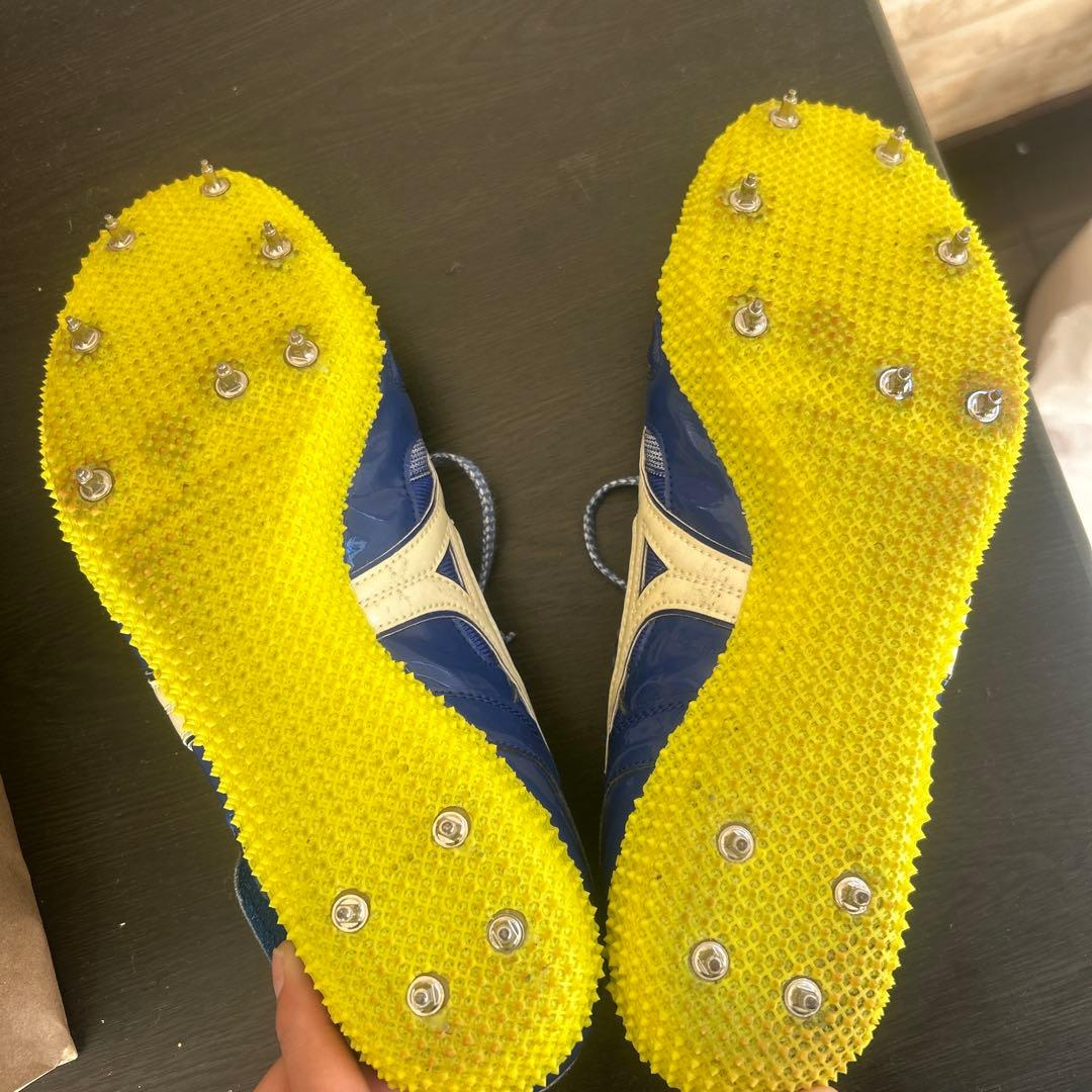 Mizuno FIELD GEAR スパイクシューズ 青/白