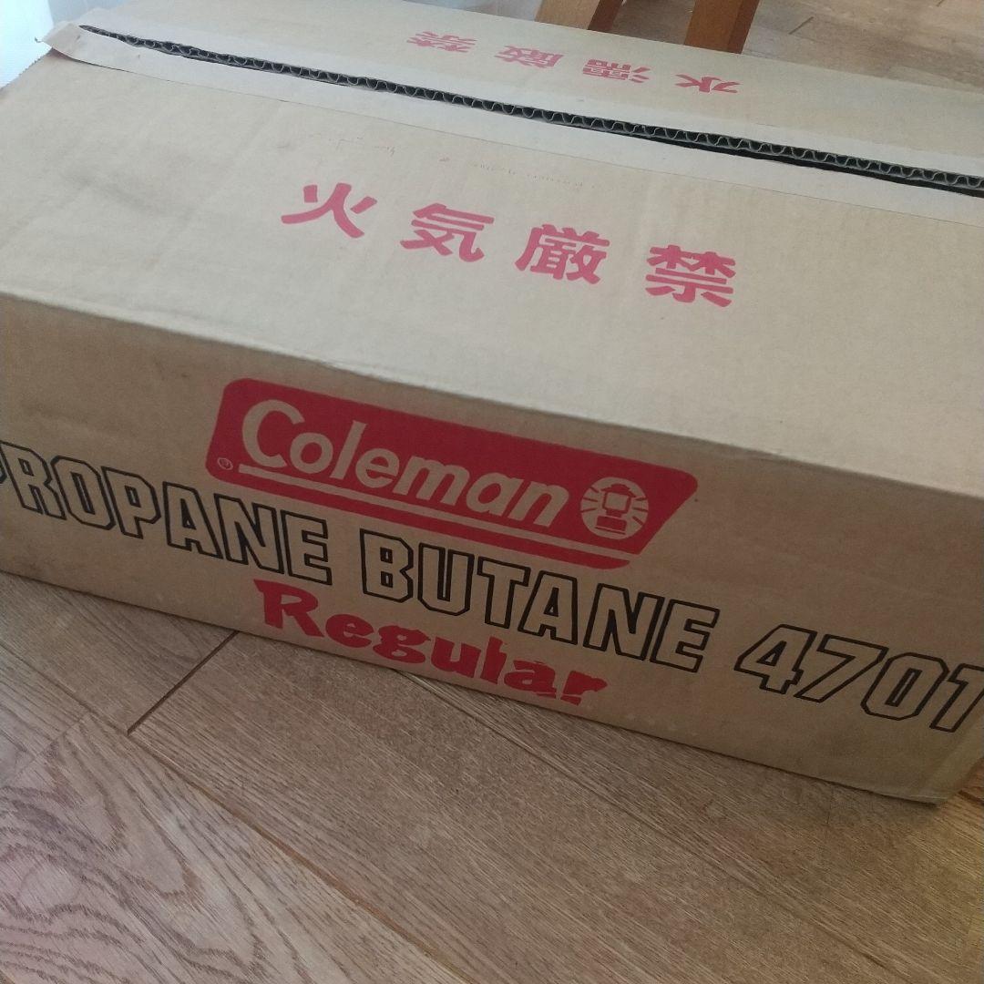 Coleman Regular プロパン・ブタンガス 12個セット