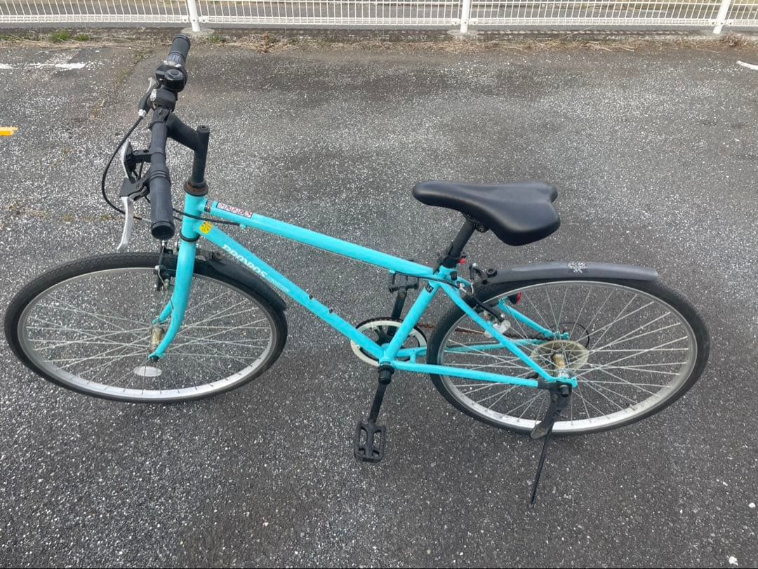 ★引取り限定　千葉県稲毛近辺★ サックスブルー　クロスバイク　26インチ　中古
