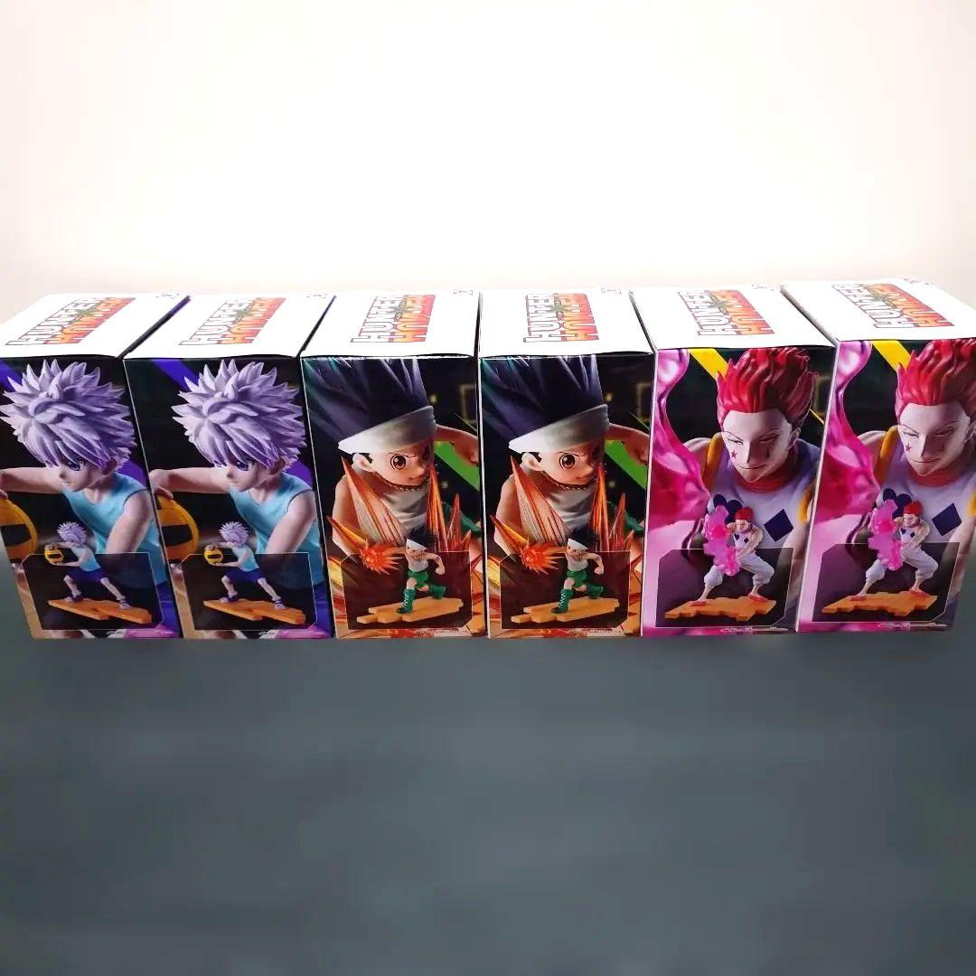 6箱セット ハンターハンター フィギュア ゴン キルア ヒソカ G.I.編