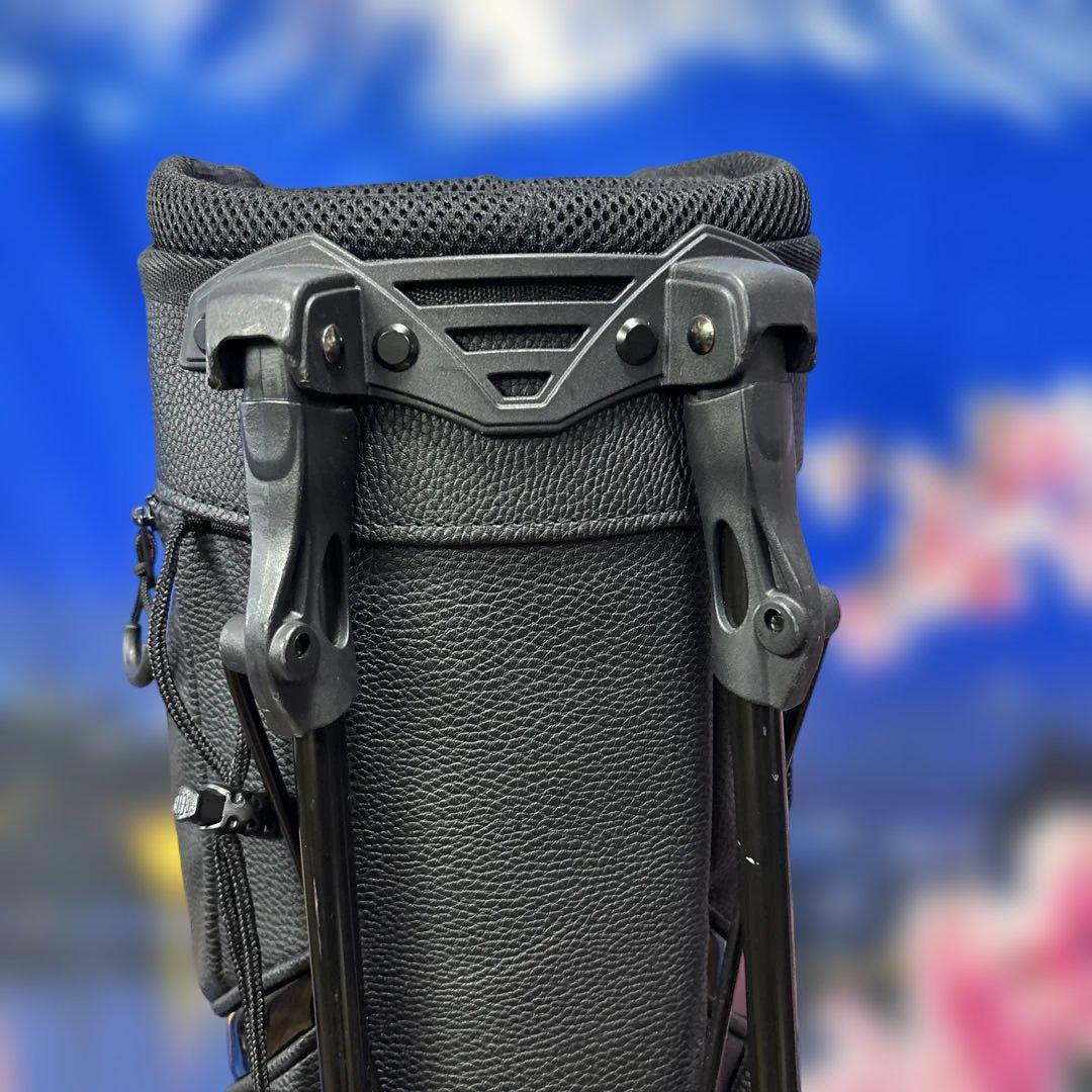寶BW-1159 オークリー スカルロゴ スタンド式 キャディバッグ ブラック