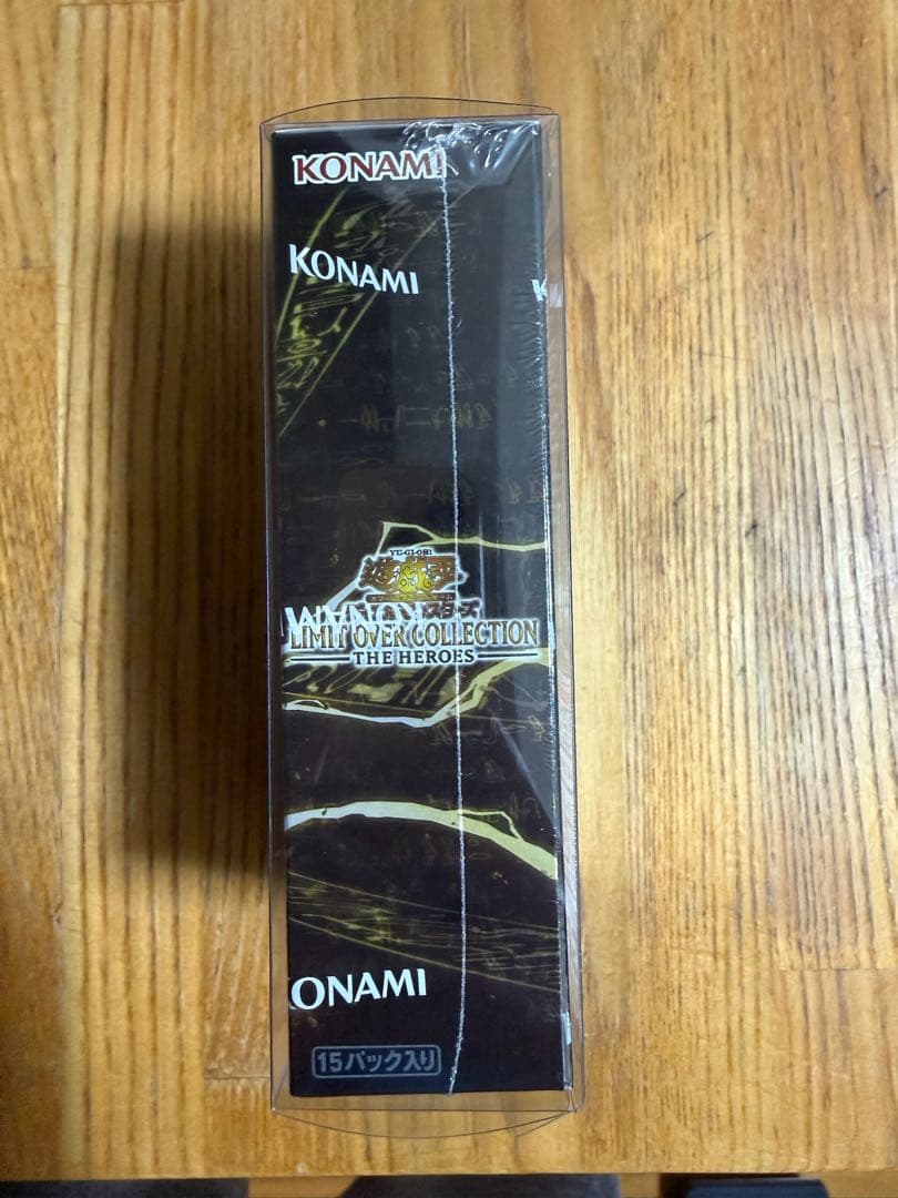遊戯王　リミットオーバーコレクション　ヒーローズ　シュリンク付き 未開封1BOX