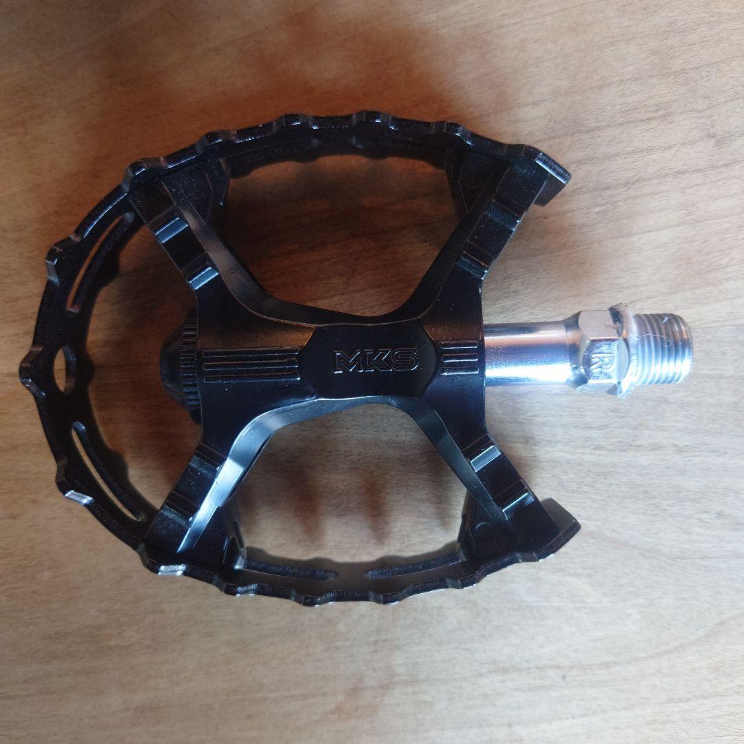 MKS XC-3 bear trapペダル　オールブラック BMX ピスト