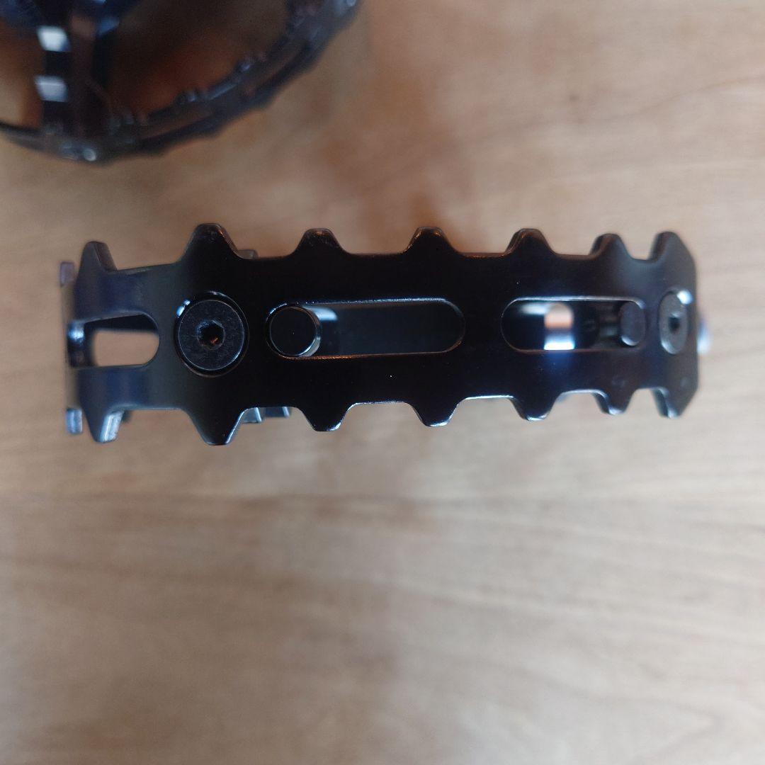 MKS XC-3 bear trapペダル　オールブラック BMX ピスト