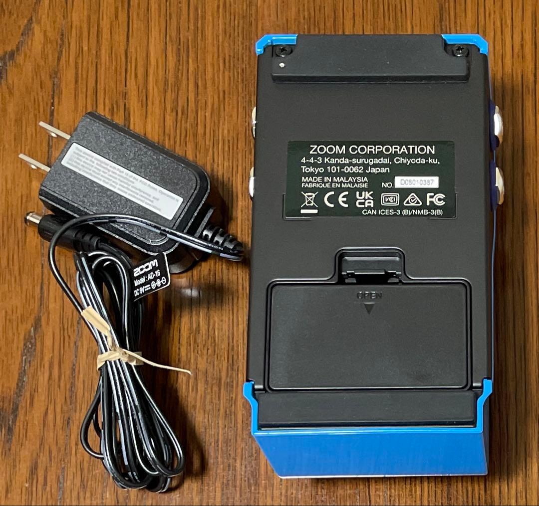 ZOOM MS-70CD R+ 専用電源アダプタ付 ズーム マルチエフェクター