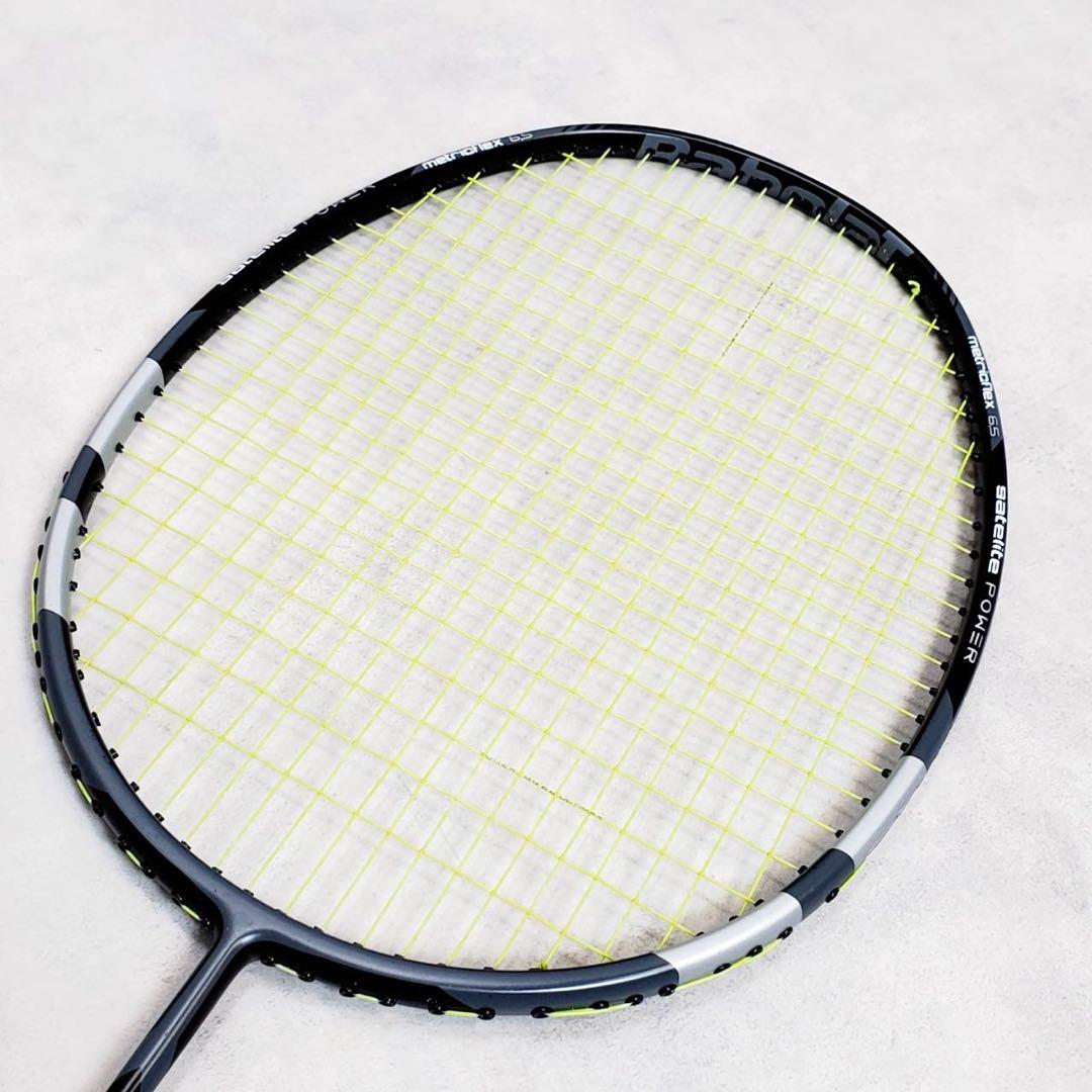 【極美品】Babolat サテライト パワー6.5 バドミントンラケット