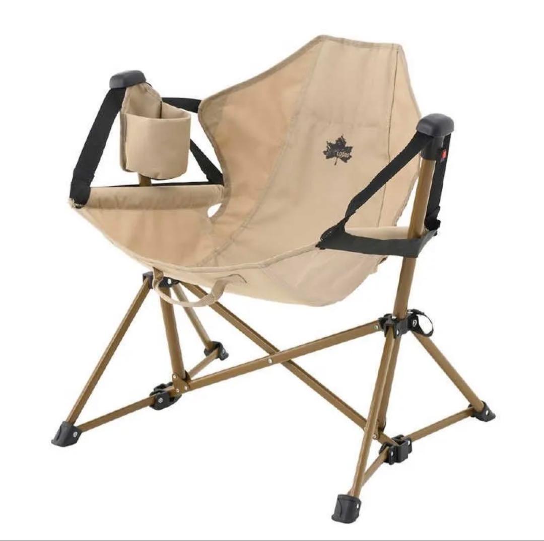 新品 ロゴス　アウトドア用品Tradcanvas ミニゆらゆらハンモックチェア