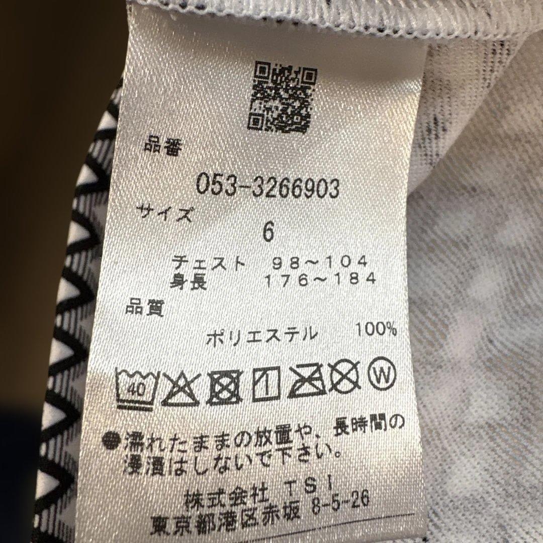 パーリーゲイツ 幾何学模様シャツ