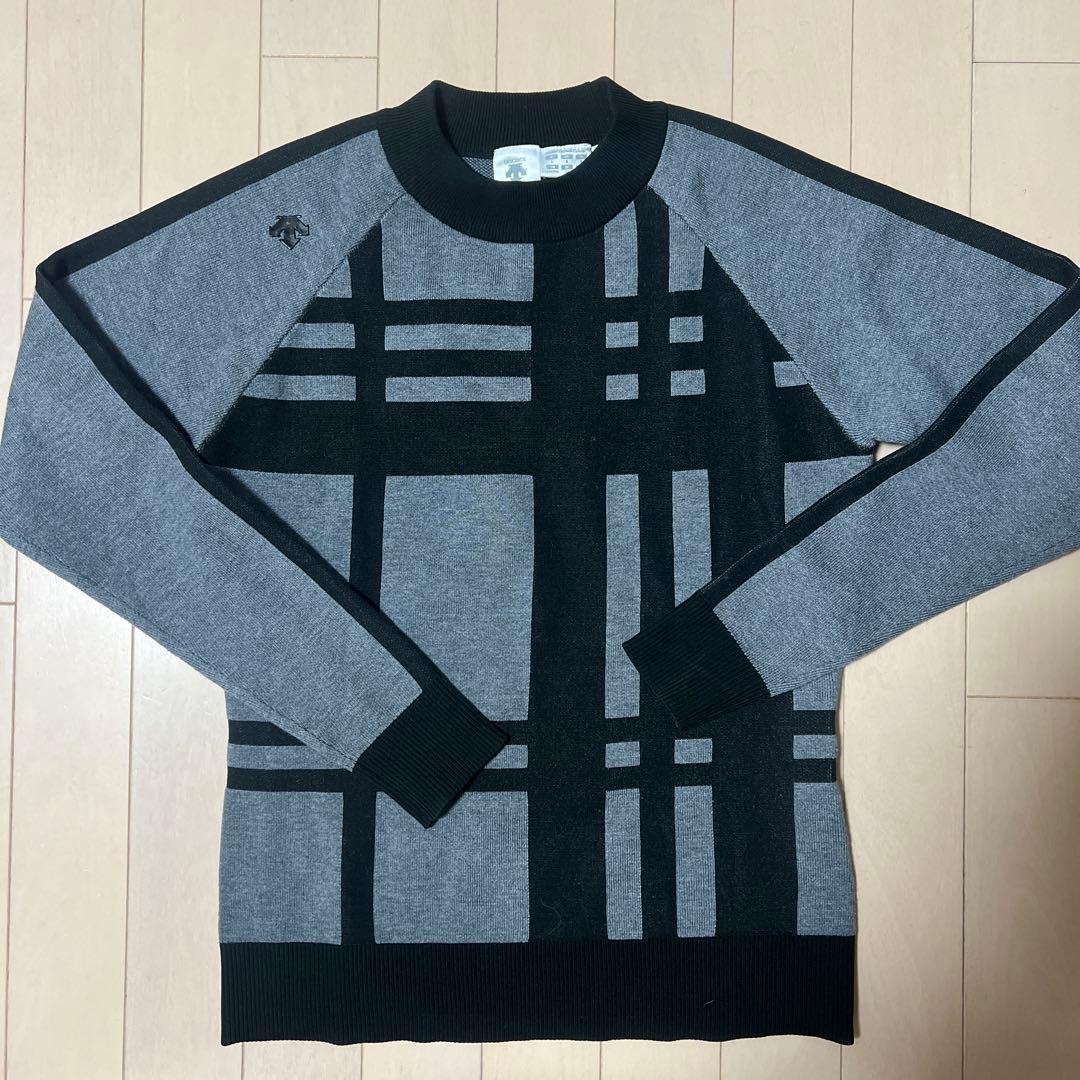 デサント　ゴルフ　セットアップ　チェック柄