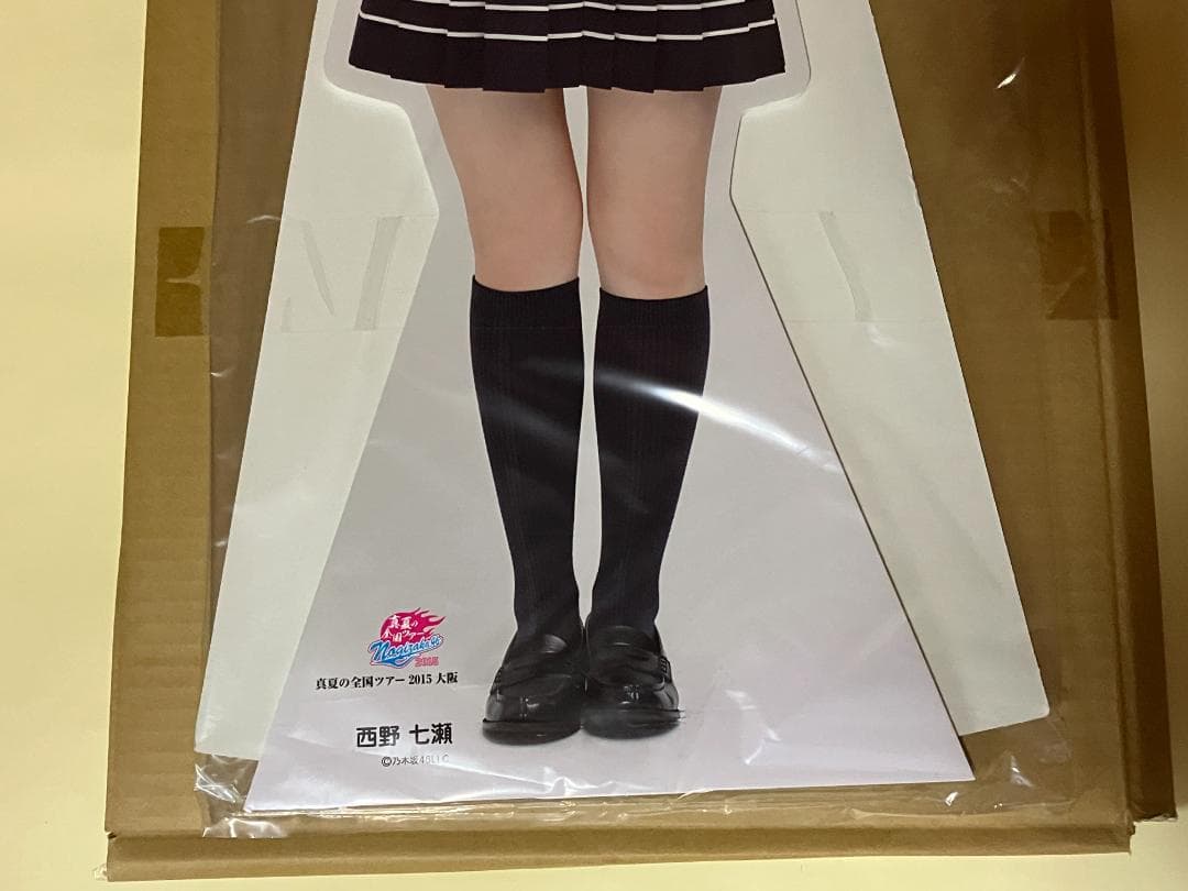 西野七瀬 大型パネル 約80cm 真夏の全国ツアー 大阪 乃木坂46