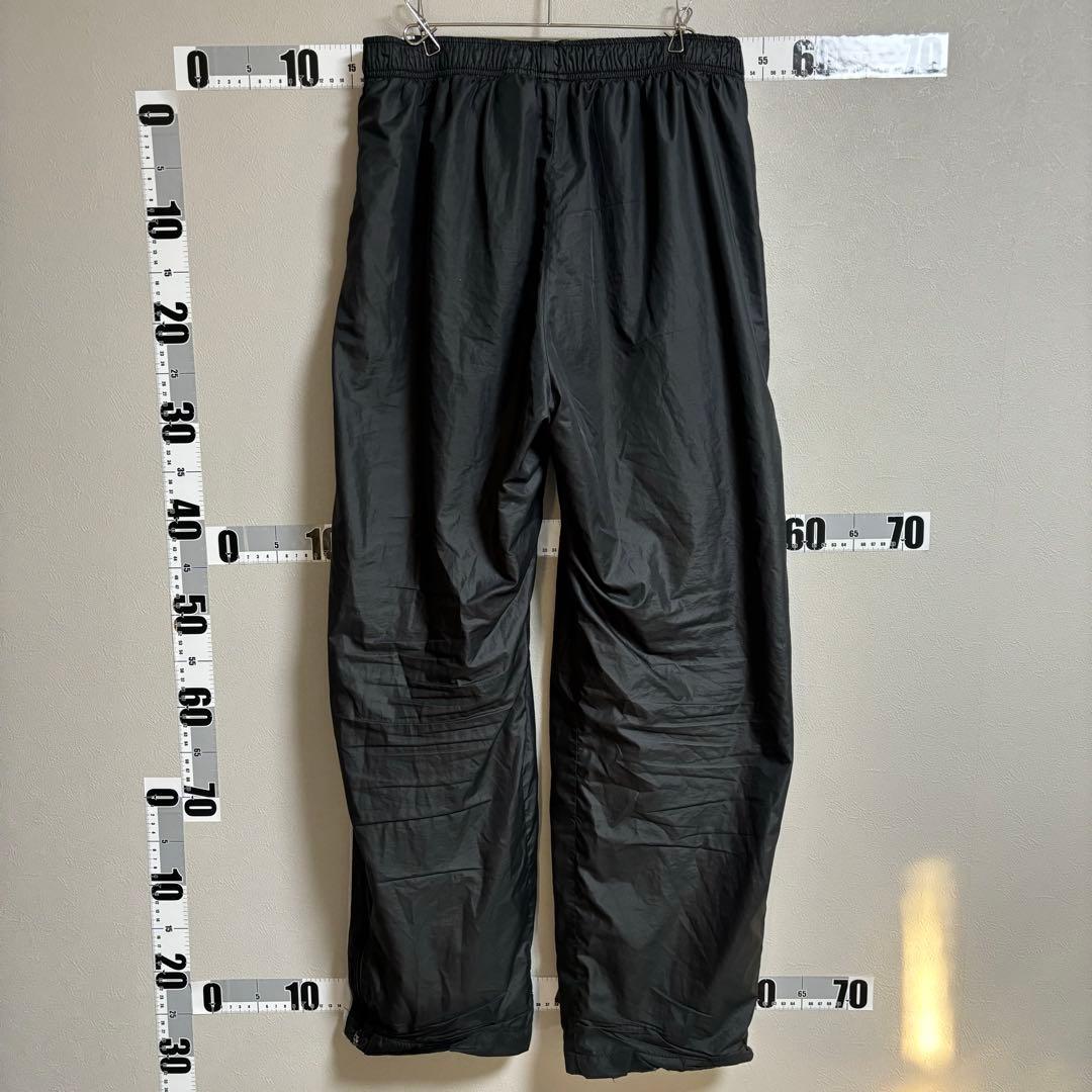 ナイキ NIKE ナイロンジャケット 上下セット L 黒白 セットアップ 汚れ