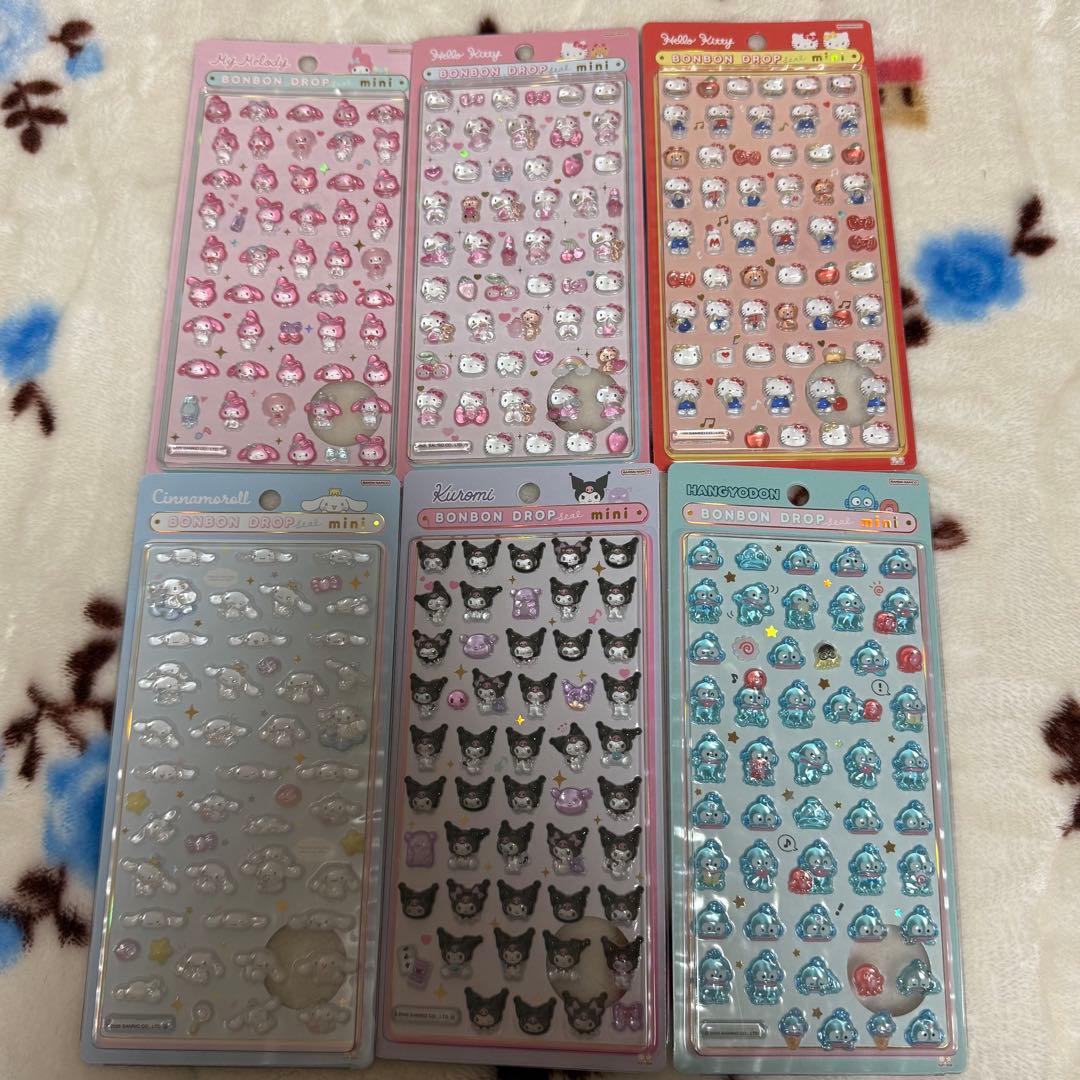 ボンボンドロップシール プチドロップ シール帳 ほか37点まとめ売り