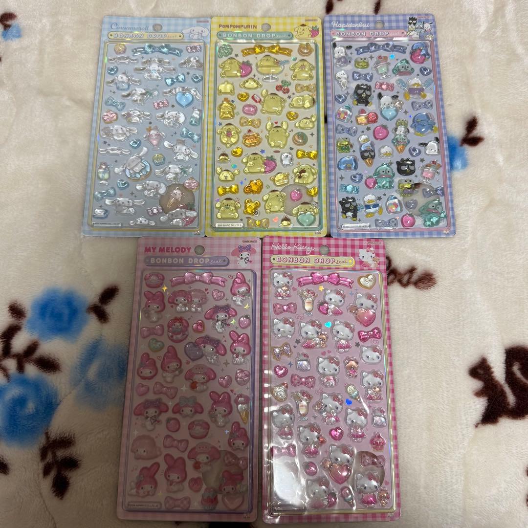 ボンボンドロップシール プチドロップ シール帳 ほか37点まとめ売り