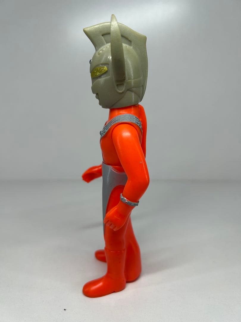 ブルマァク　ウルトラマンタロウ　ソフビ キャップ　当時物　15cm